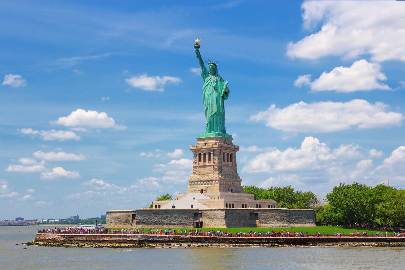 The Statue of Liberty in New York
