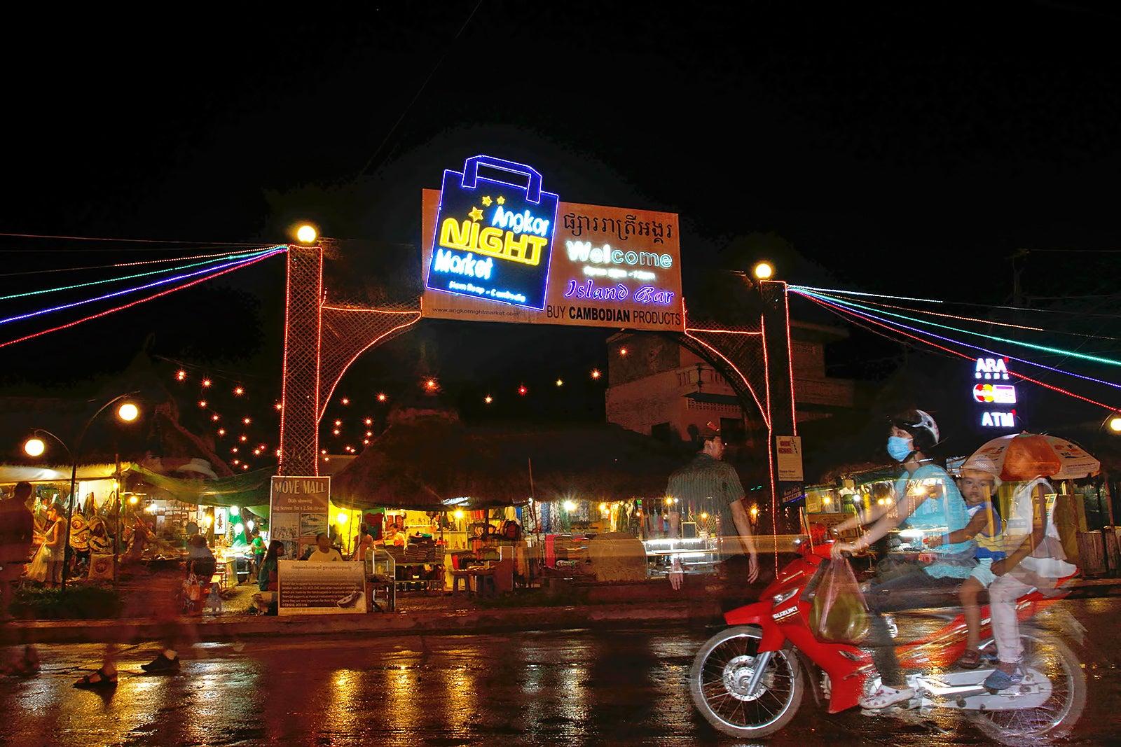 Angkor Night Market in Siem Reap