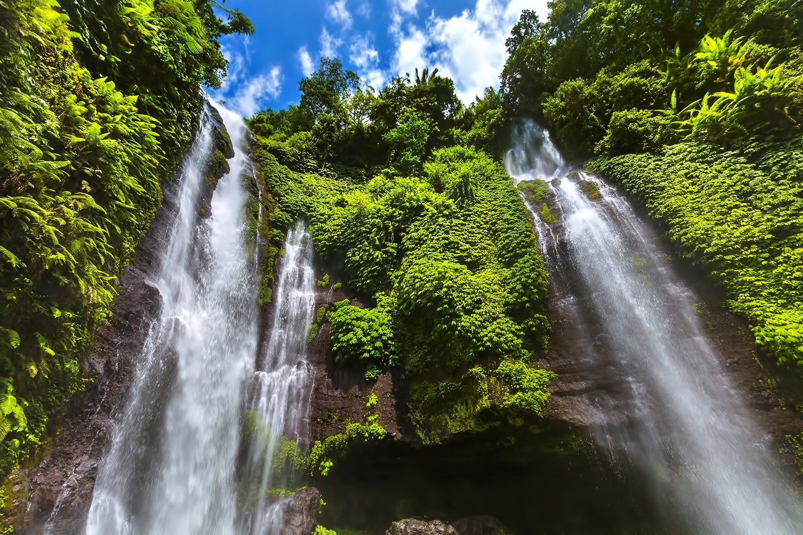 Sekumpul Waterfall in North Bali