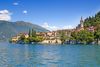 Lake Como in Lombardy, Italy