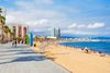 Barceloneta Beach in Barcelona