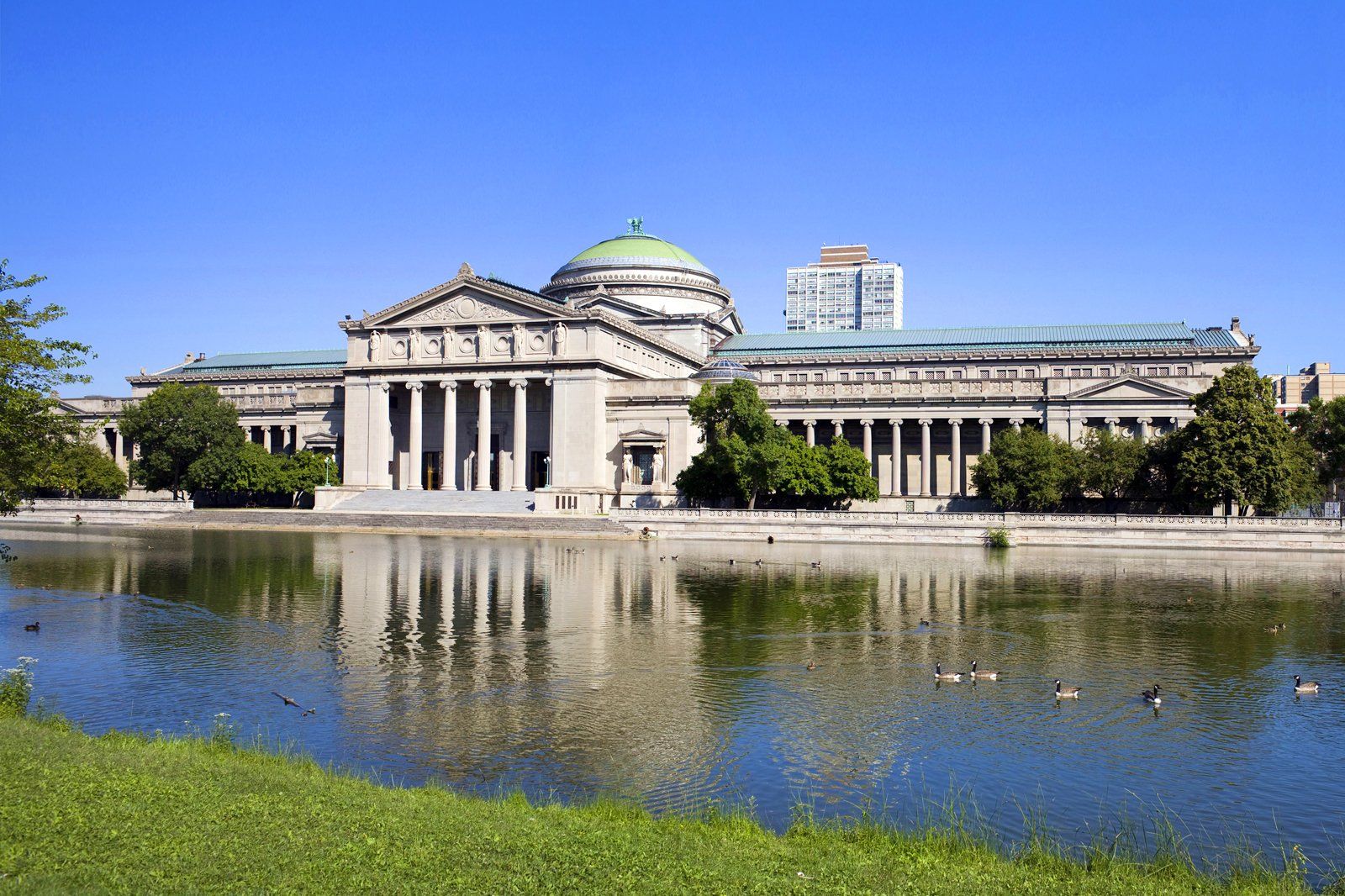  The Museum of Science and Industry in Chicago.