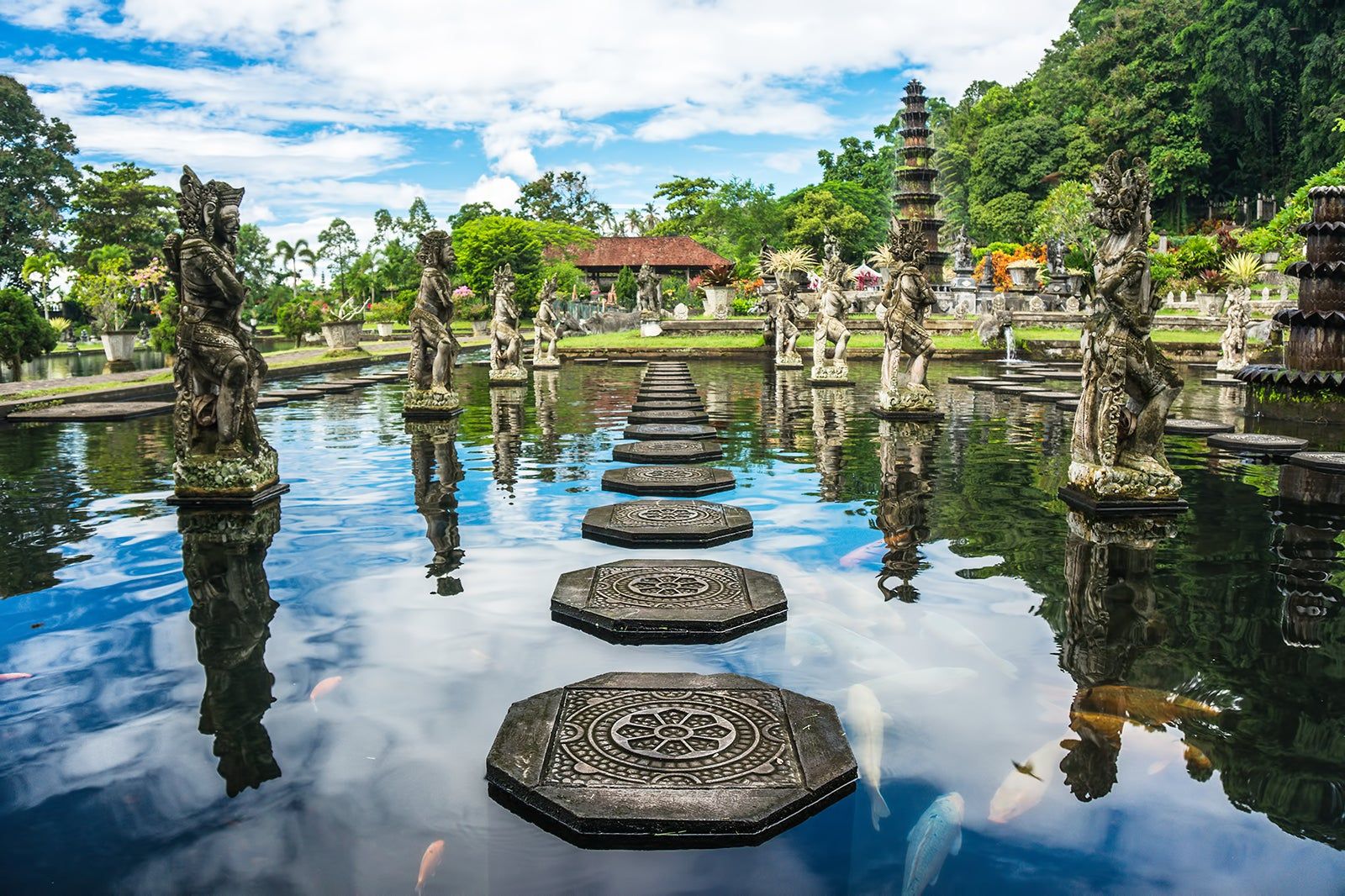 Tirta Gangga Royal Water Garden in East Bali