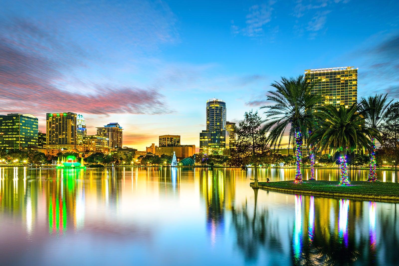 Lake Eola Park in Orlando