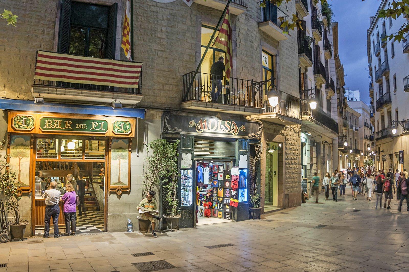 Tourist in Barcelona