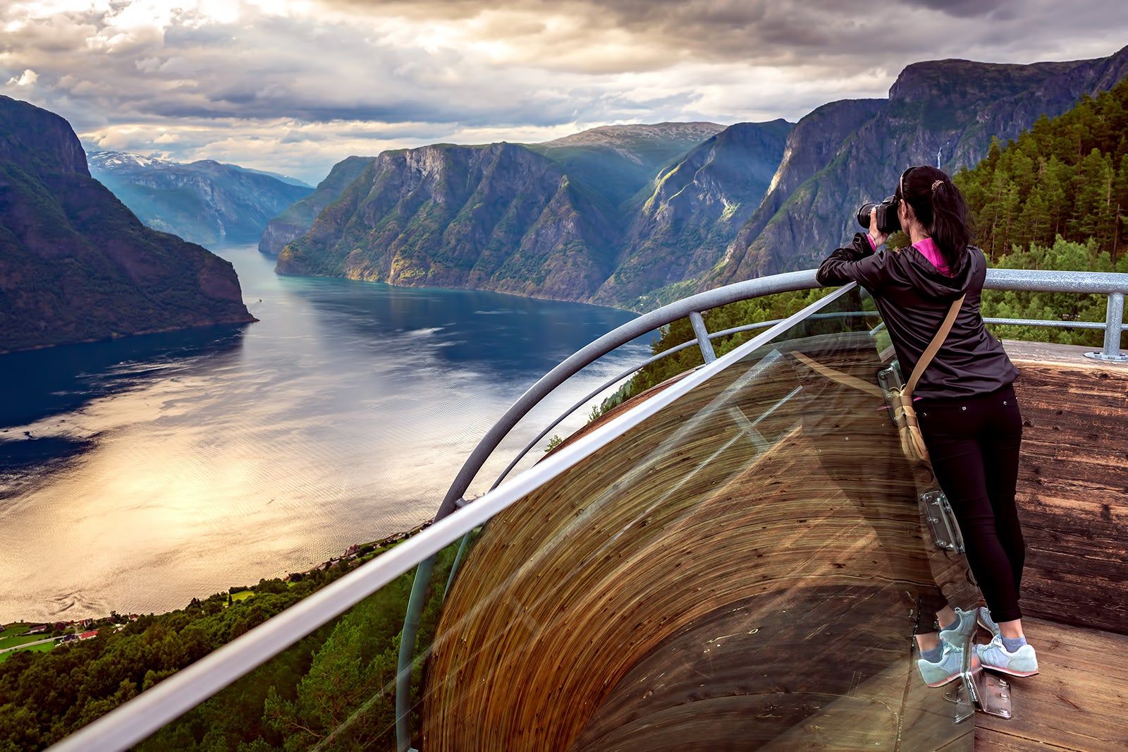 Aurlandsfjorden ved Bergen
