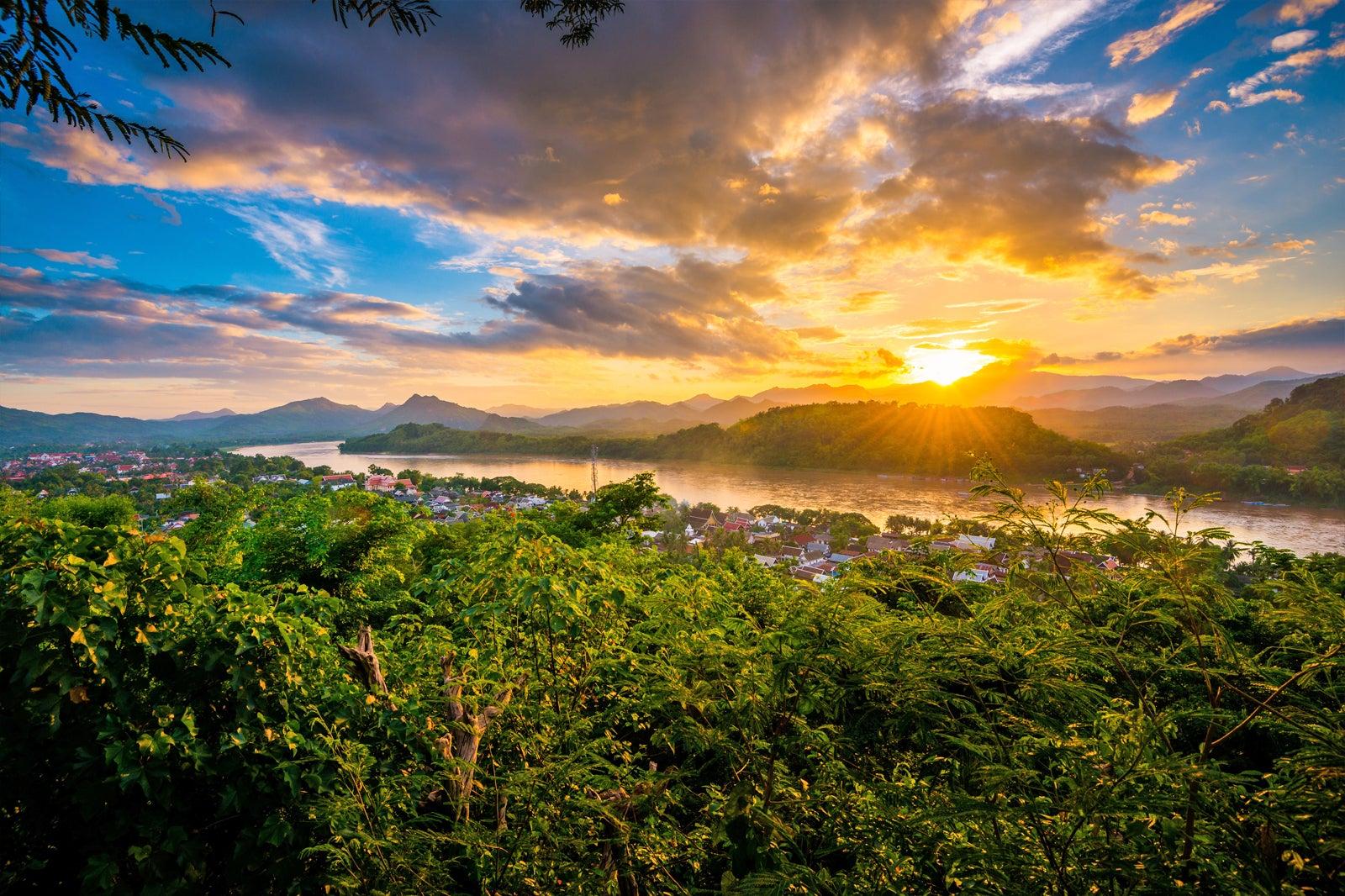 Mount Phousi in Luang Prabang
