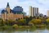 Saskatoon city view.