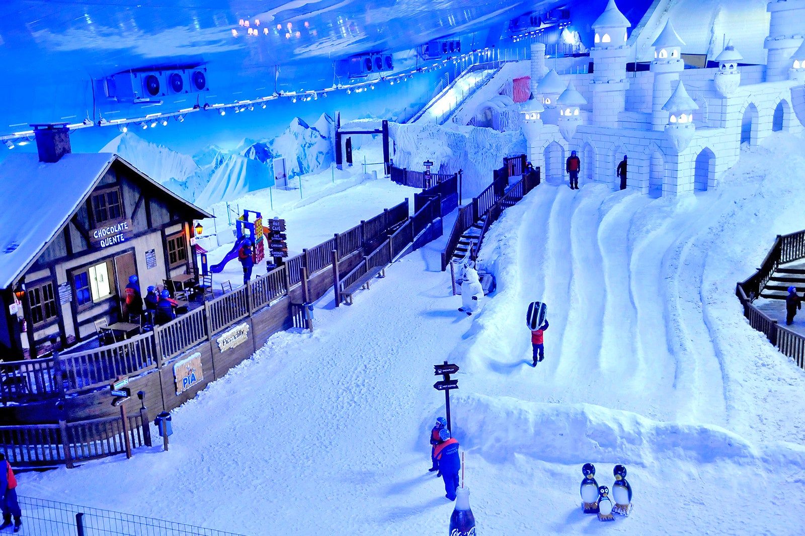 3 atrações no Snowland