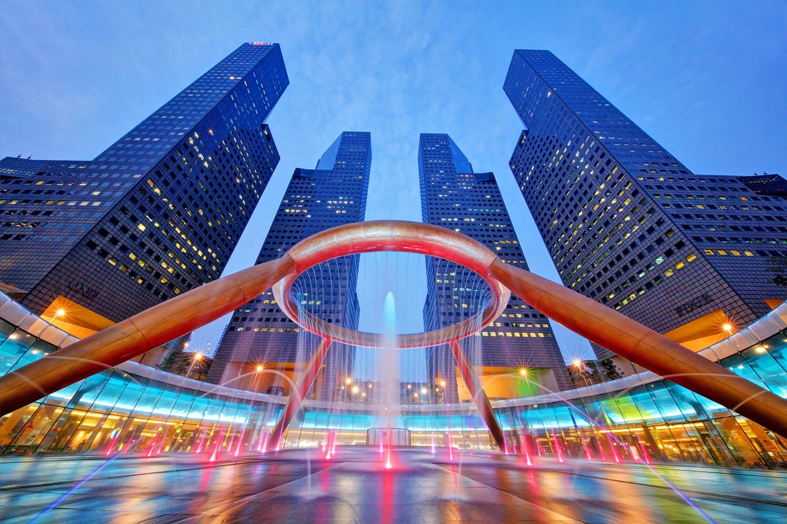 Suntec City in Singapore