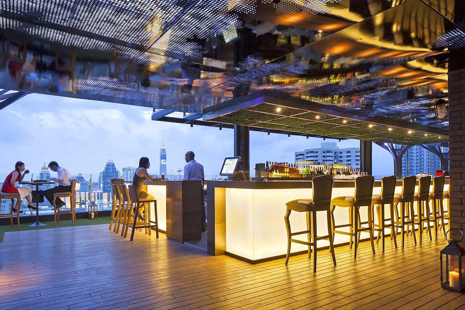 Above Eleven Bar in Bangkok