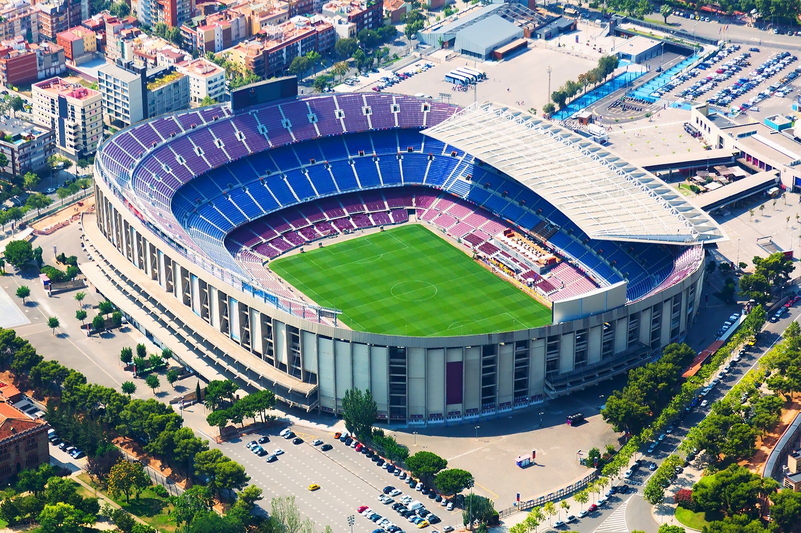 Camp Nou Stadium in Barcelona