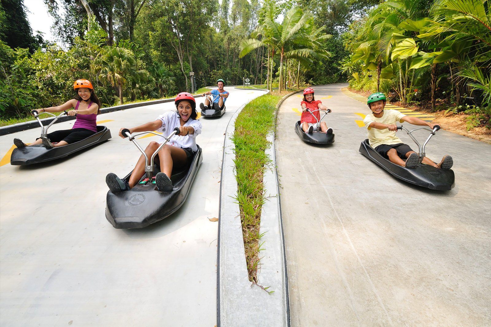Skyline Luge Sentosa in Singapore