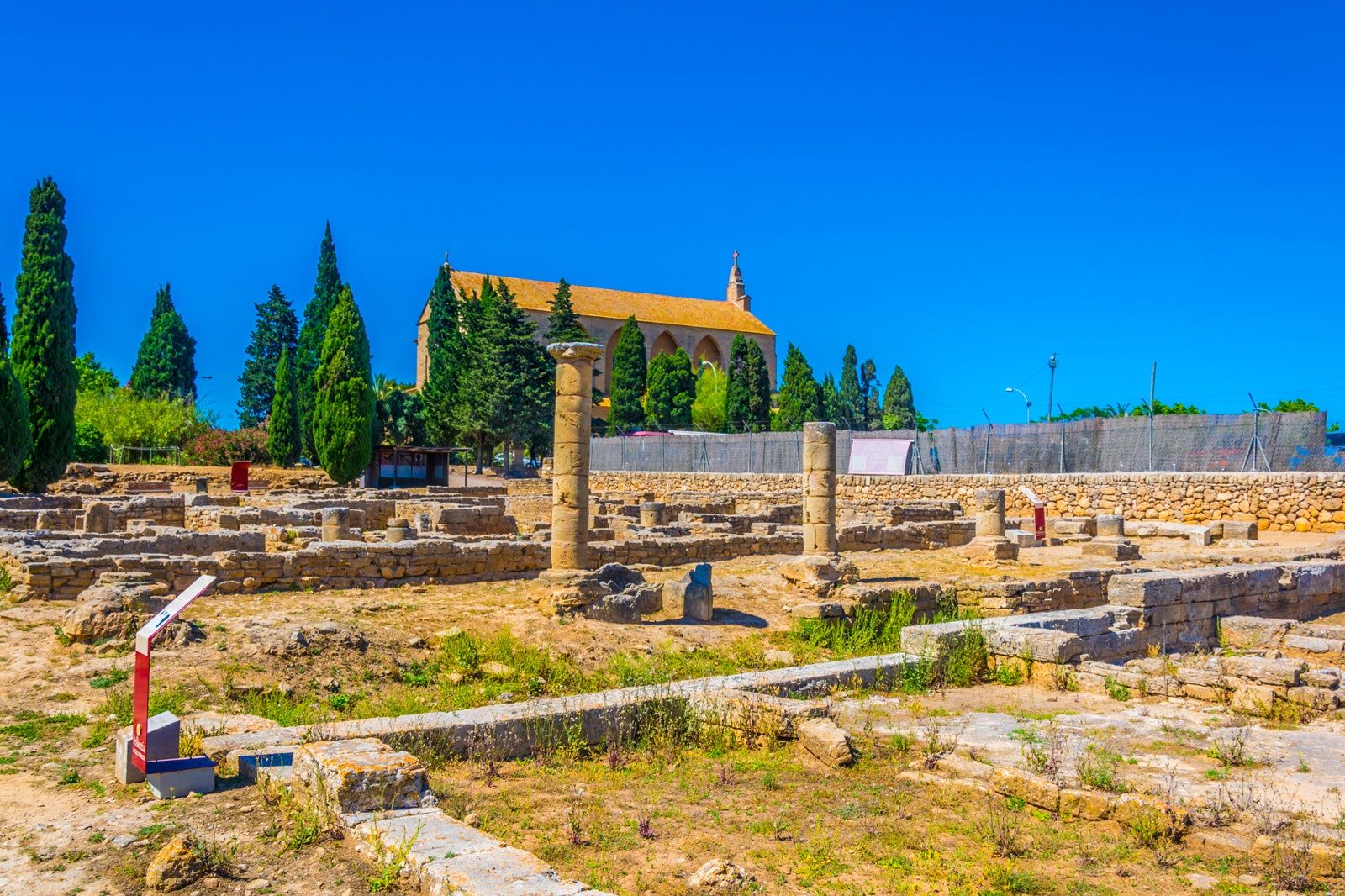 Roman Remains of Pollentia in Mallorca