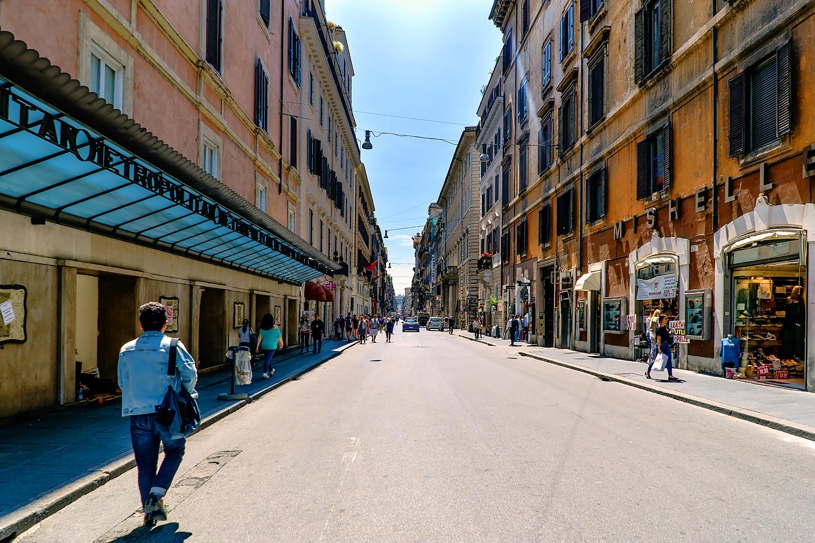 Most Popular Streets in Rome
