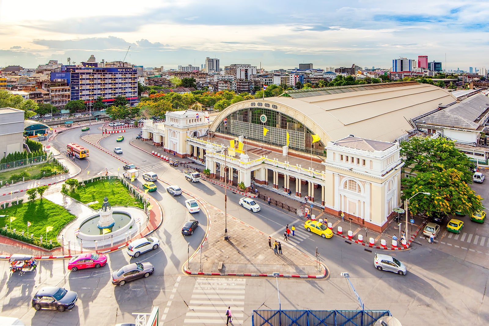Hua Lamphong Railway Station in Bangkok