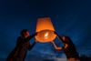 Floating lantern in Phuket