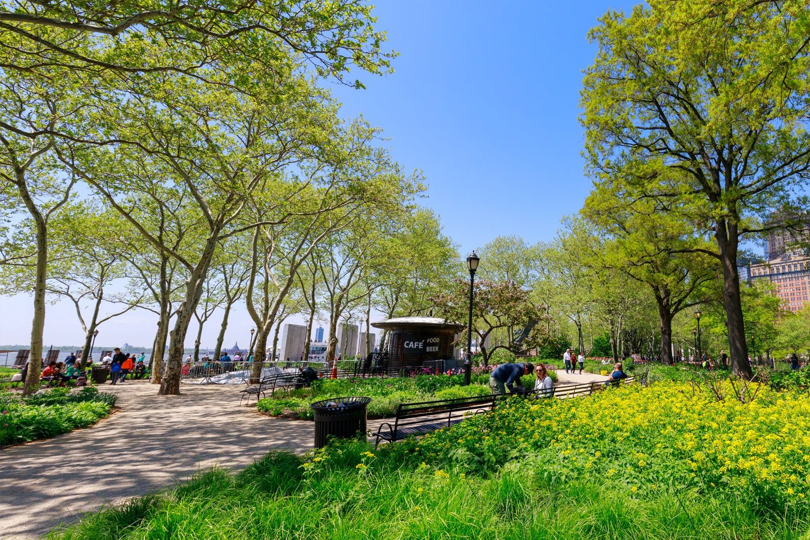 Battery Park in New York