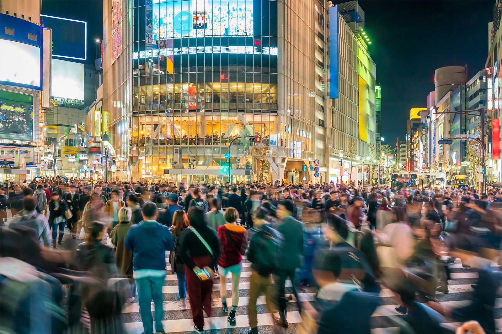 Nightlife in Japan
