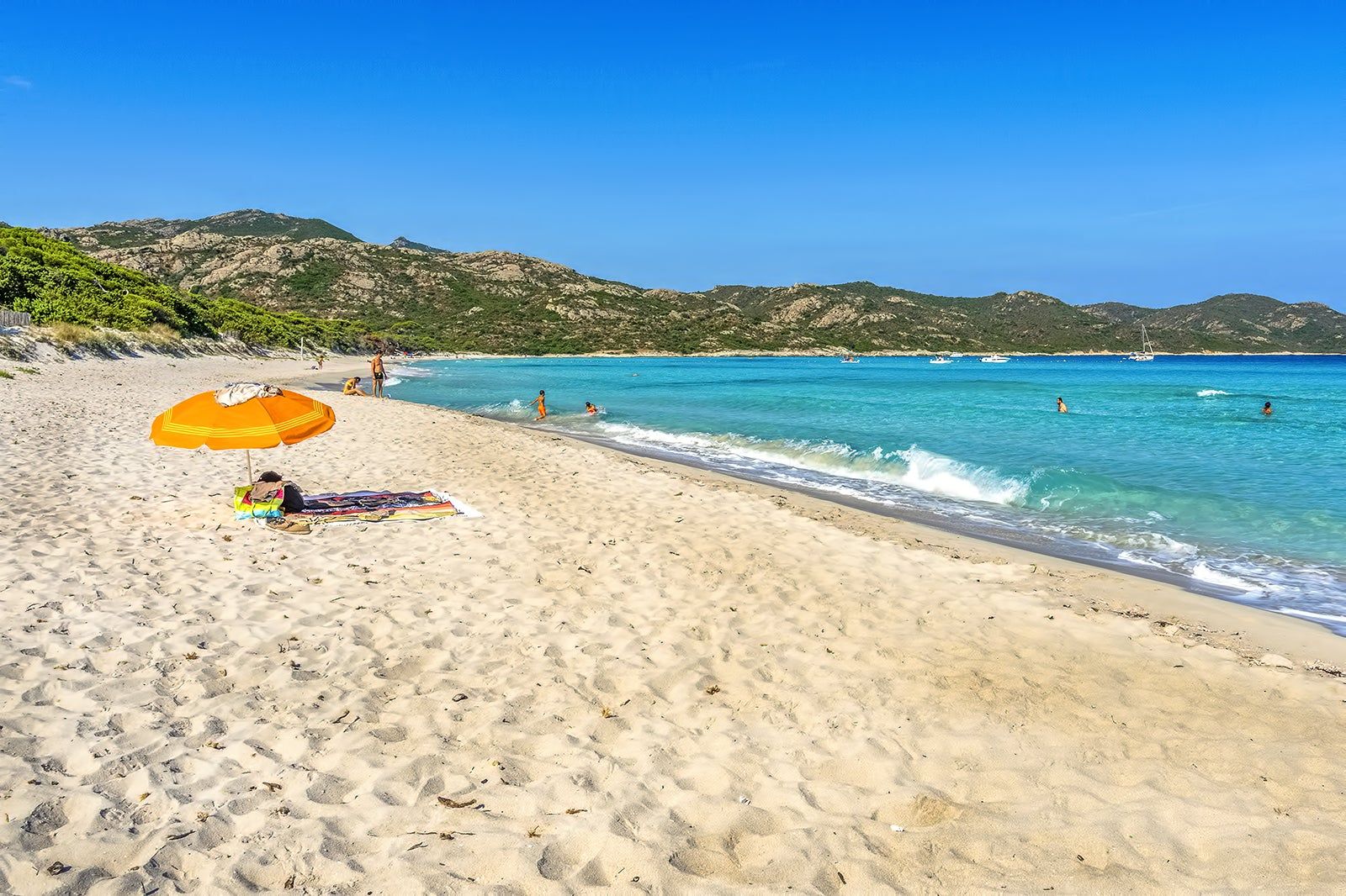 Plage de Saleccia in Corsica
