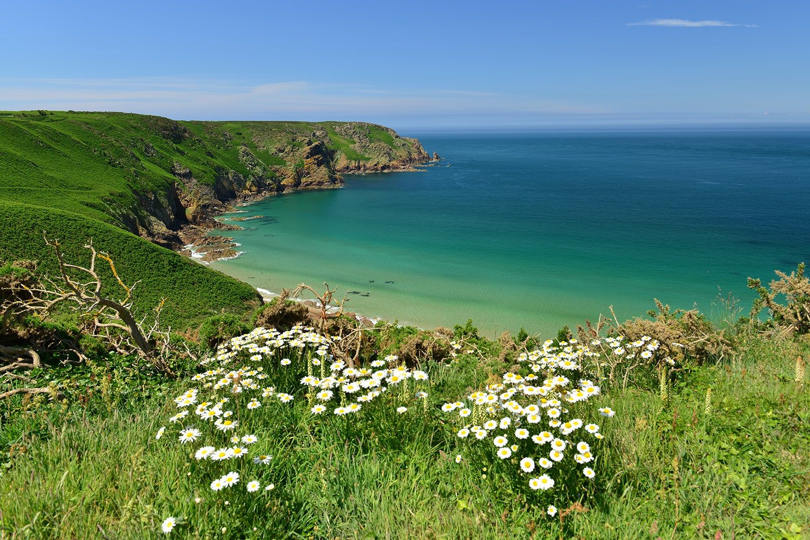 Jersey Island in the English Channel