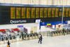 Waterloo Station in London