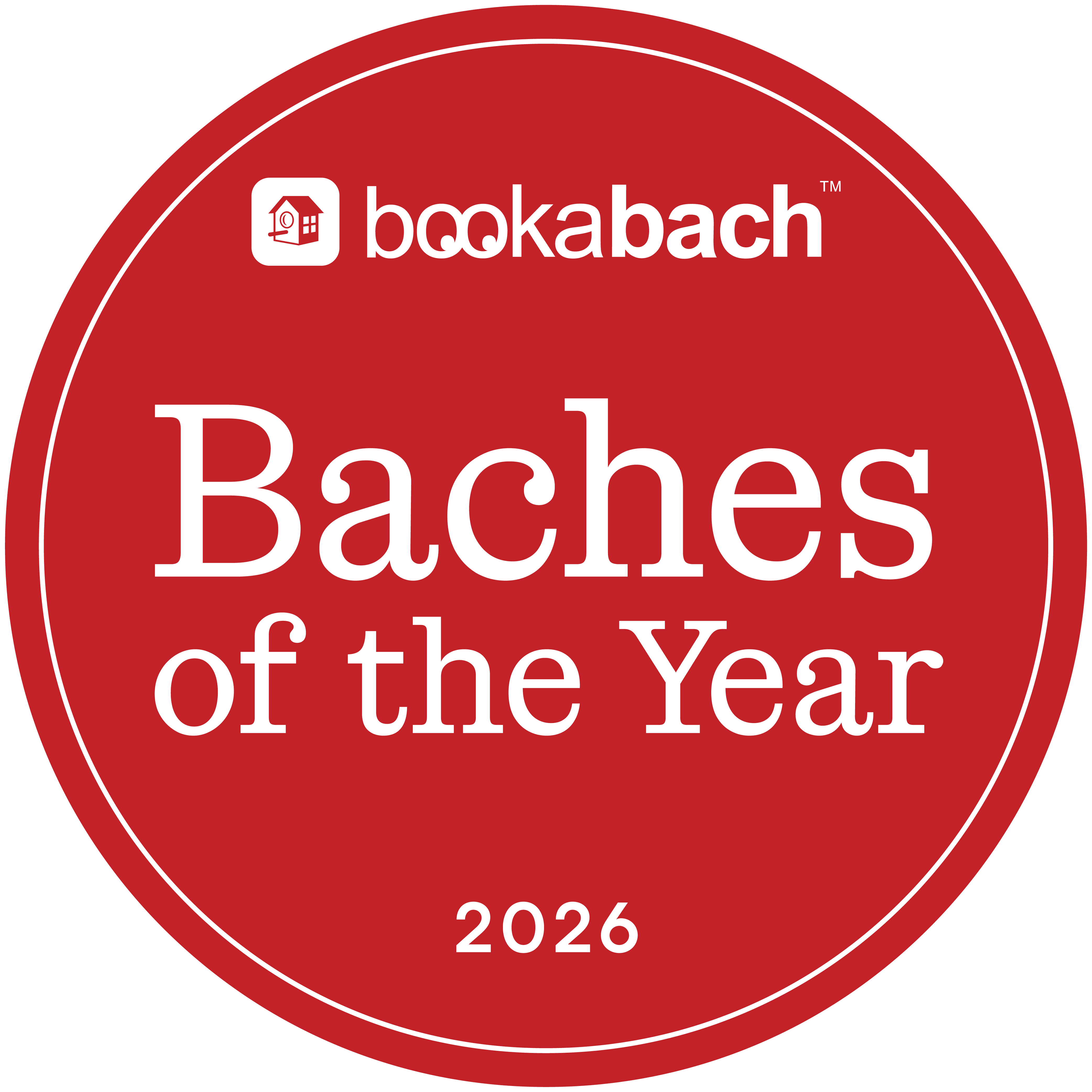Baches of the Year 2026 Badge