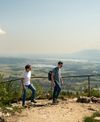James Marsden and Antoni Porowski taking a hike in Bavaria. Photo: National Geographic/Bernd Schuller
