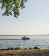 A fishing boat on Puget Sound, Seattle