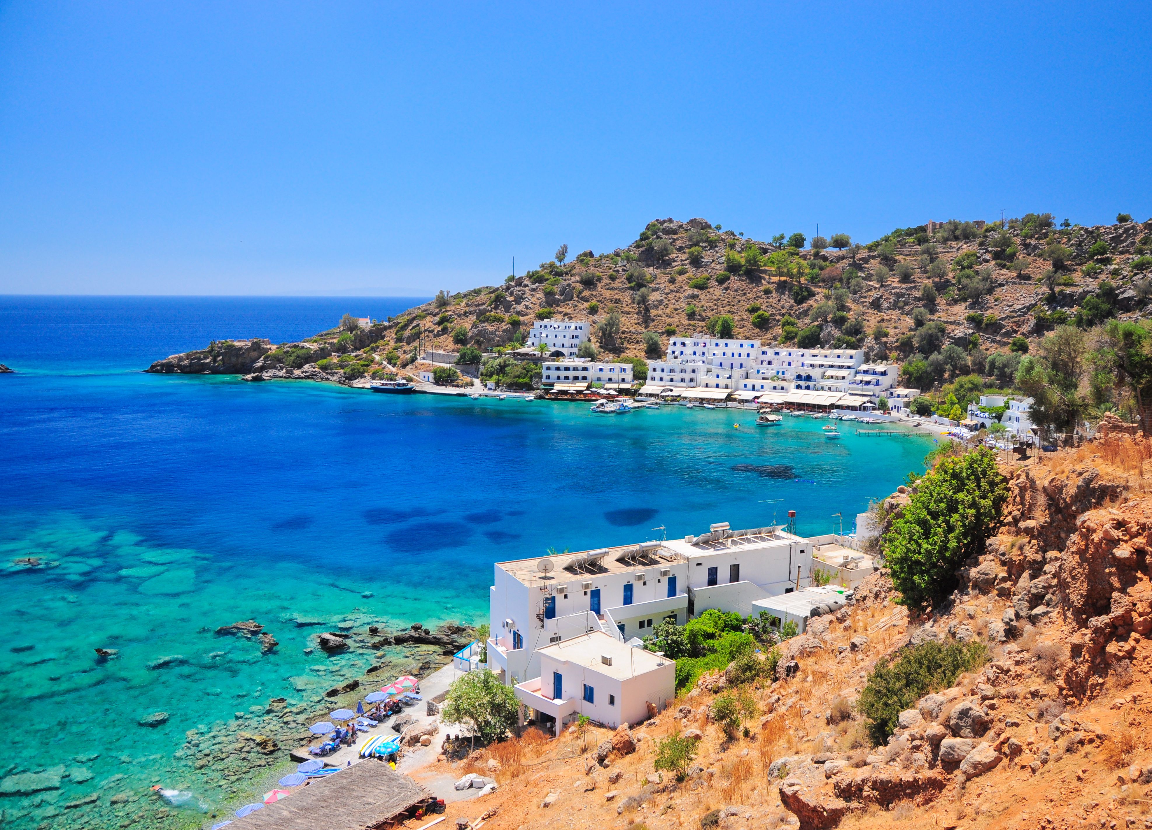 crete in the summer