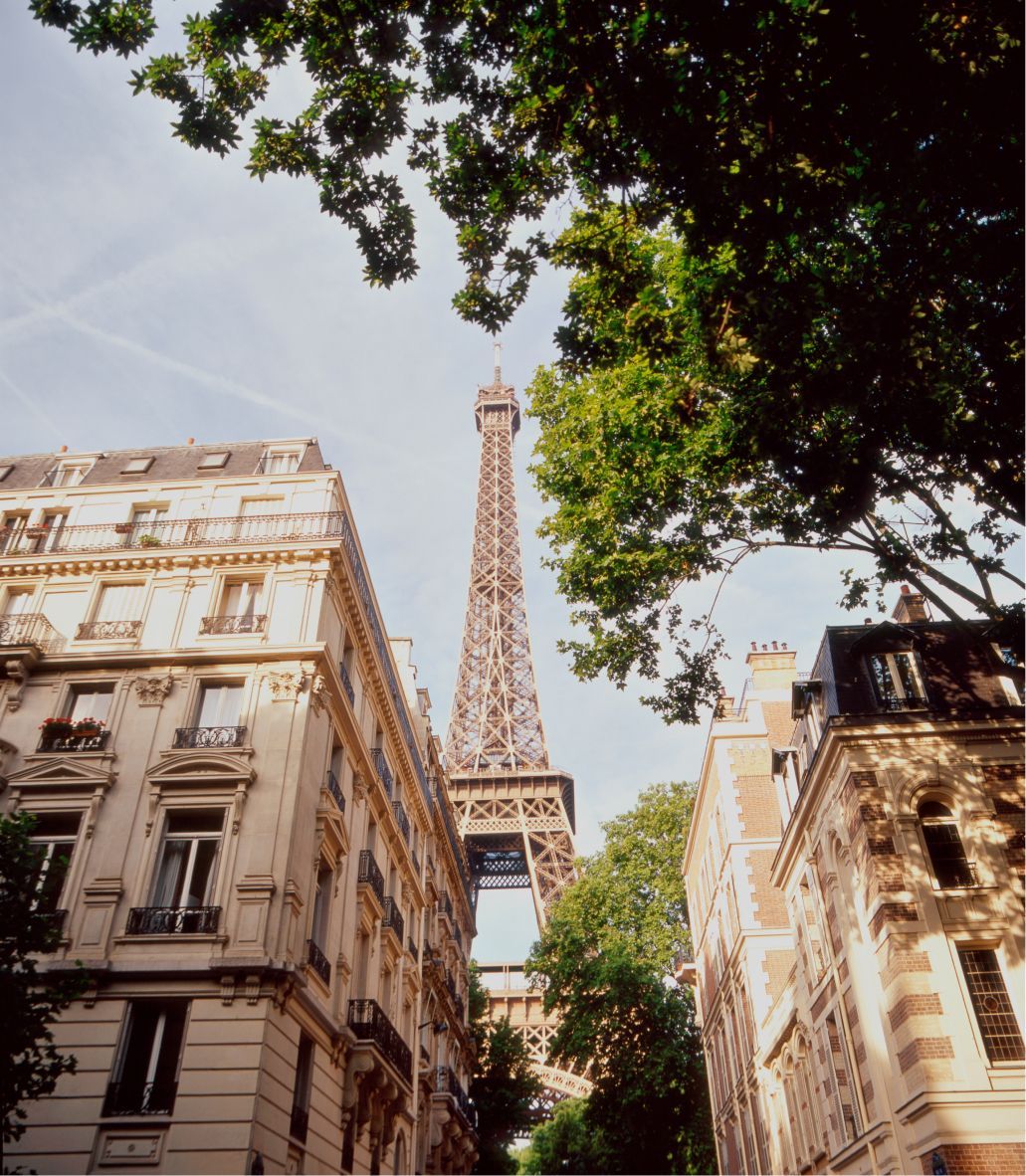 The Eiffel Tower in Paris