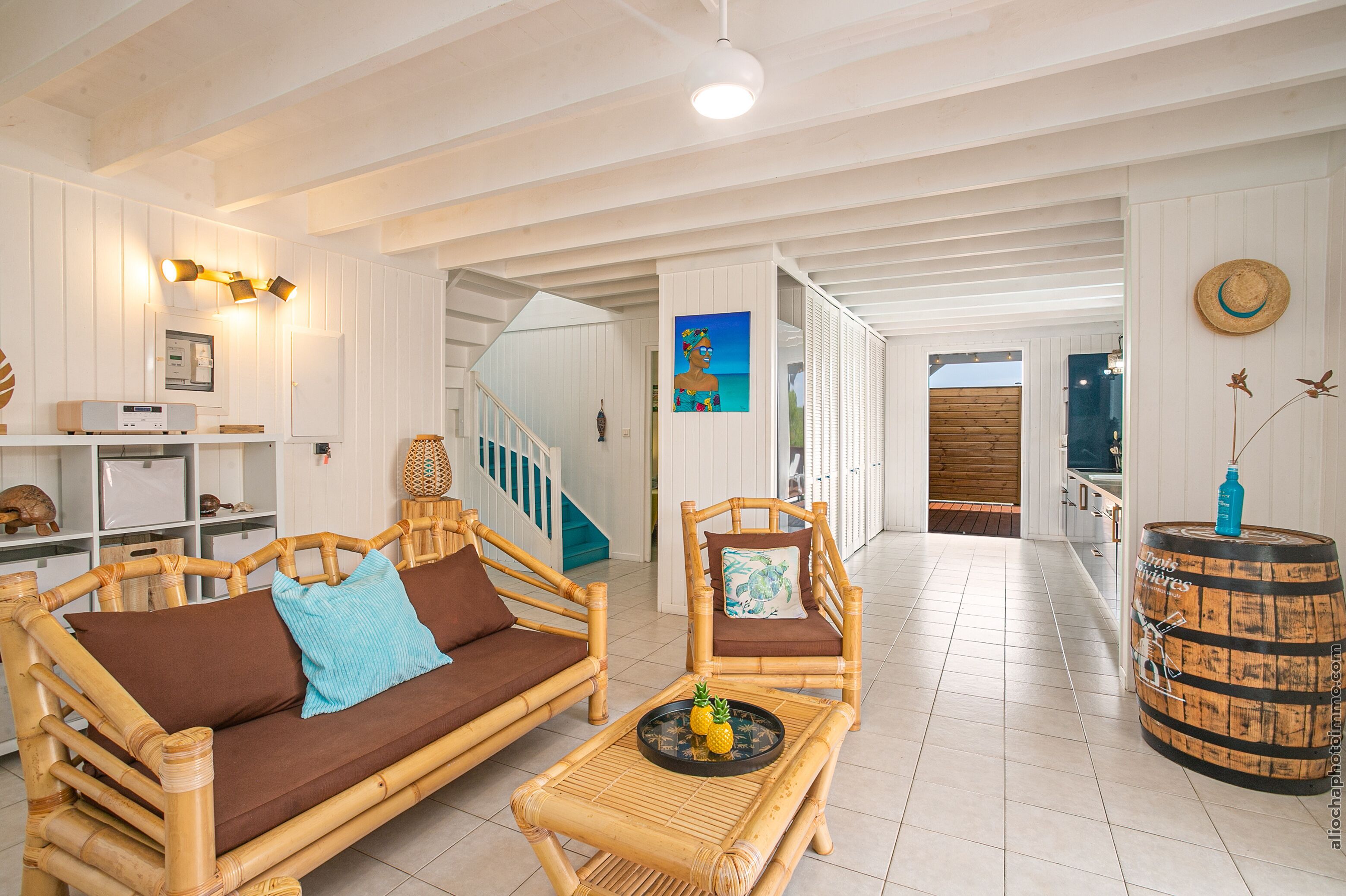 Villa créole - Sainte-Luce, Martinique - Salon