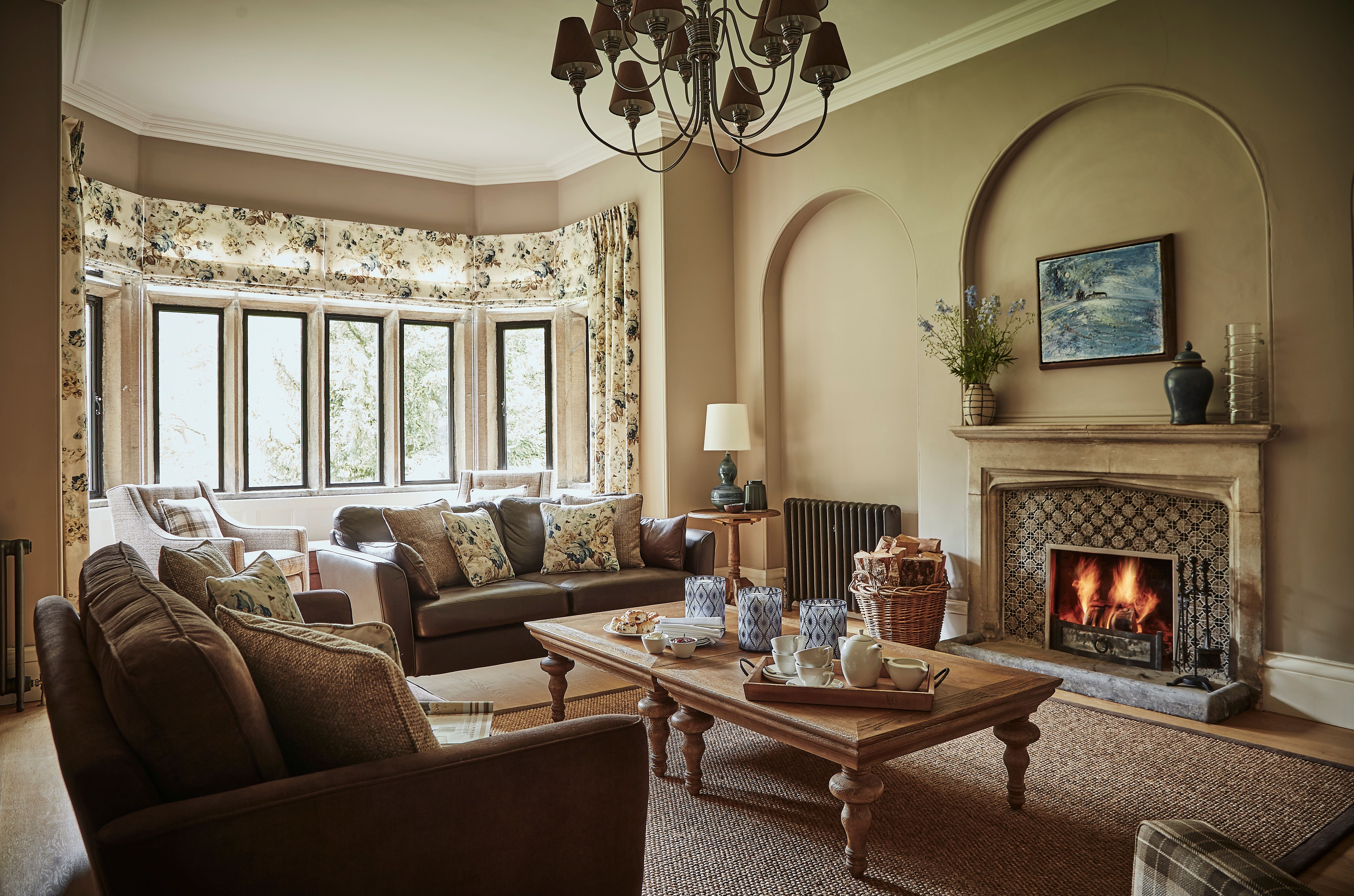 Oughtershaw Hall - Skipton, North Yorkshire, England - Living Room