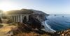 Panoramic Landscape of Bixby Bridge, Big Sur, California