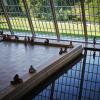 The reflecting pool by the Temple of Dendur at the Met