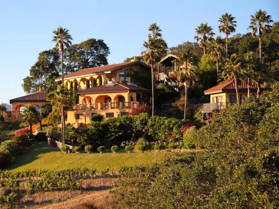 An Italian-inspired wine estate in Calfornia