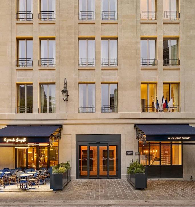 Stay here: La Caserne Chanzy Hotel & Spa