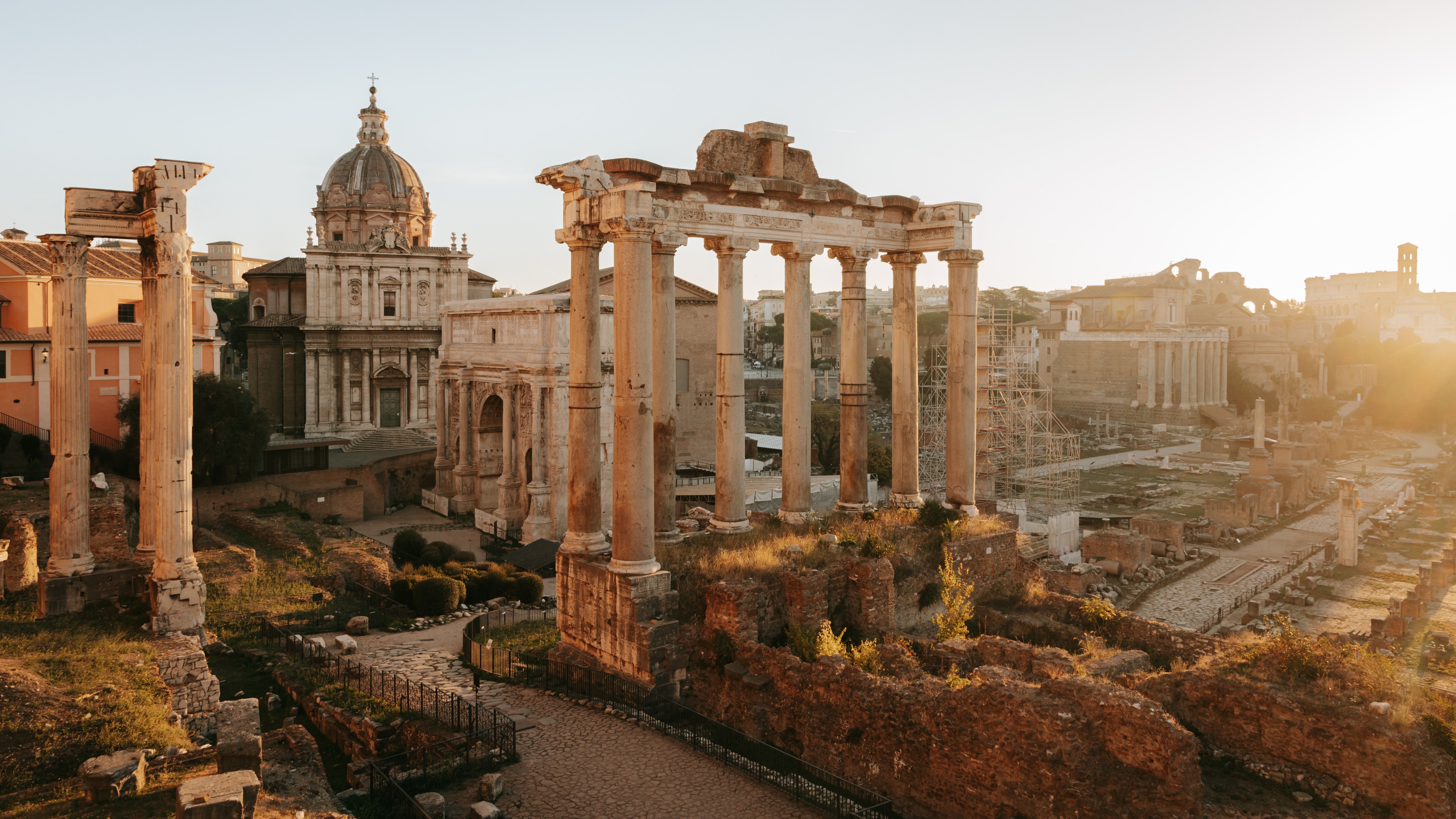 The Roman Forum in Rome