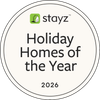 Stayz Holiday Homes of the Year 2026 Badge