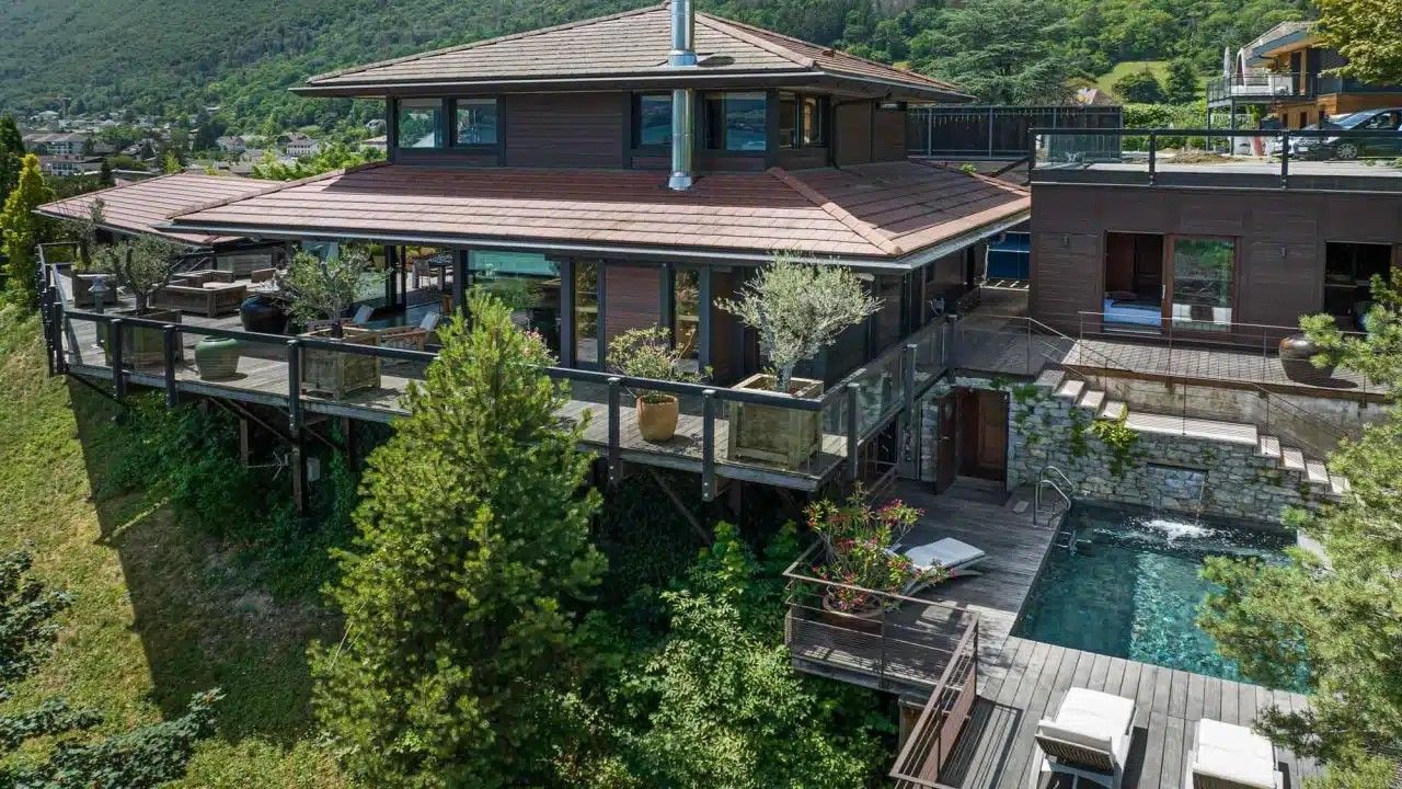 Villa "Hollywood" sur la lac - Lac d'Annecy, Haute-Savoie - Extérieur de la maison