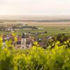 A view of the village of Le Mesnil-sur-Oger in Champagne, France