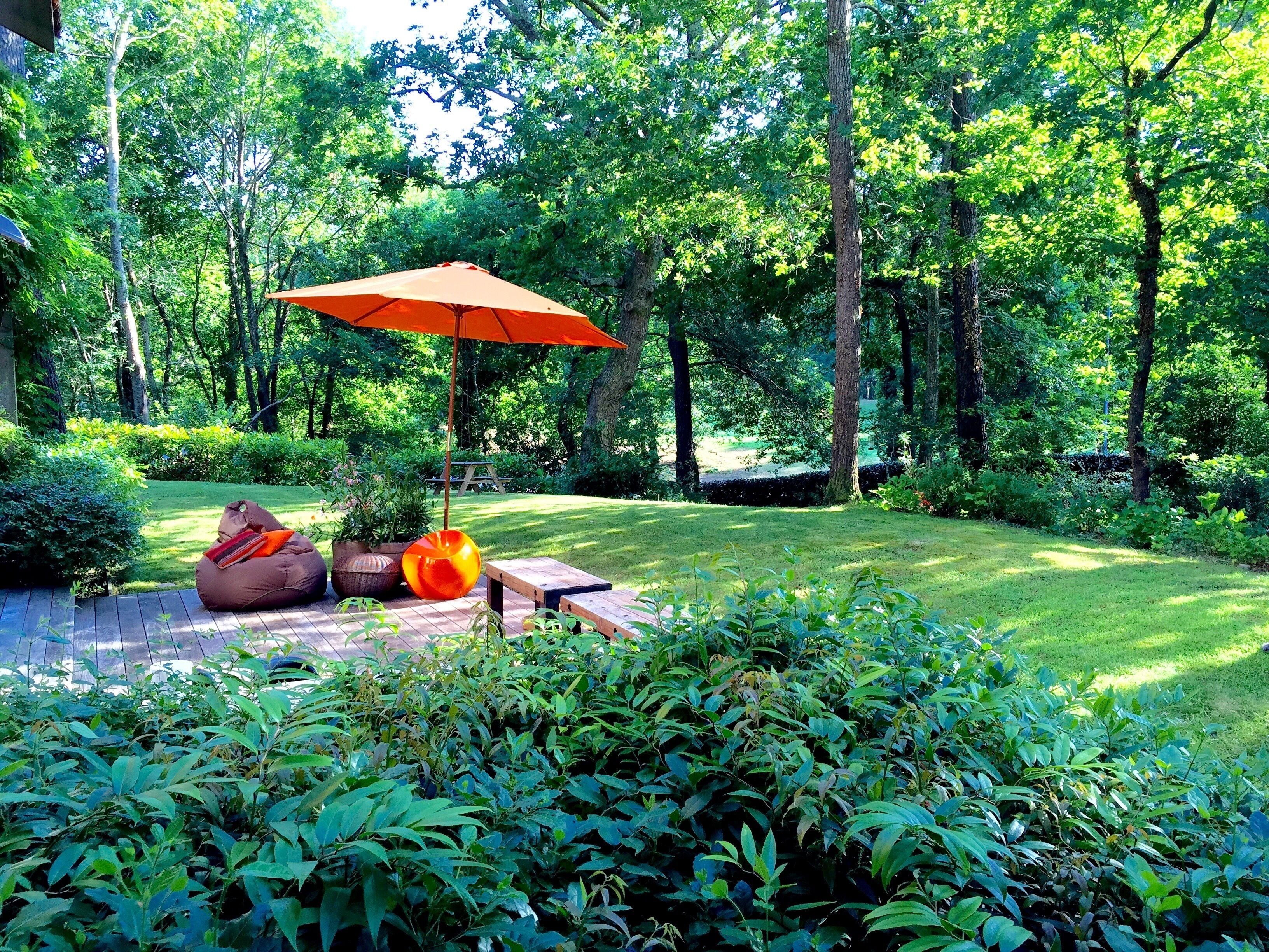 Villa moderne en bois - Biscarosse, Landes - Espace extérieur