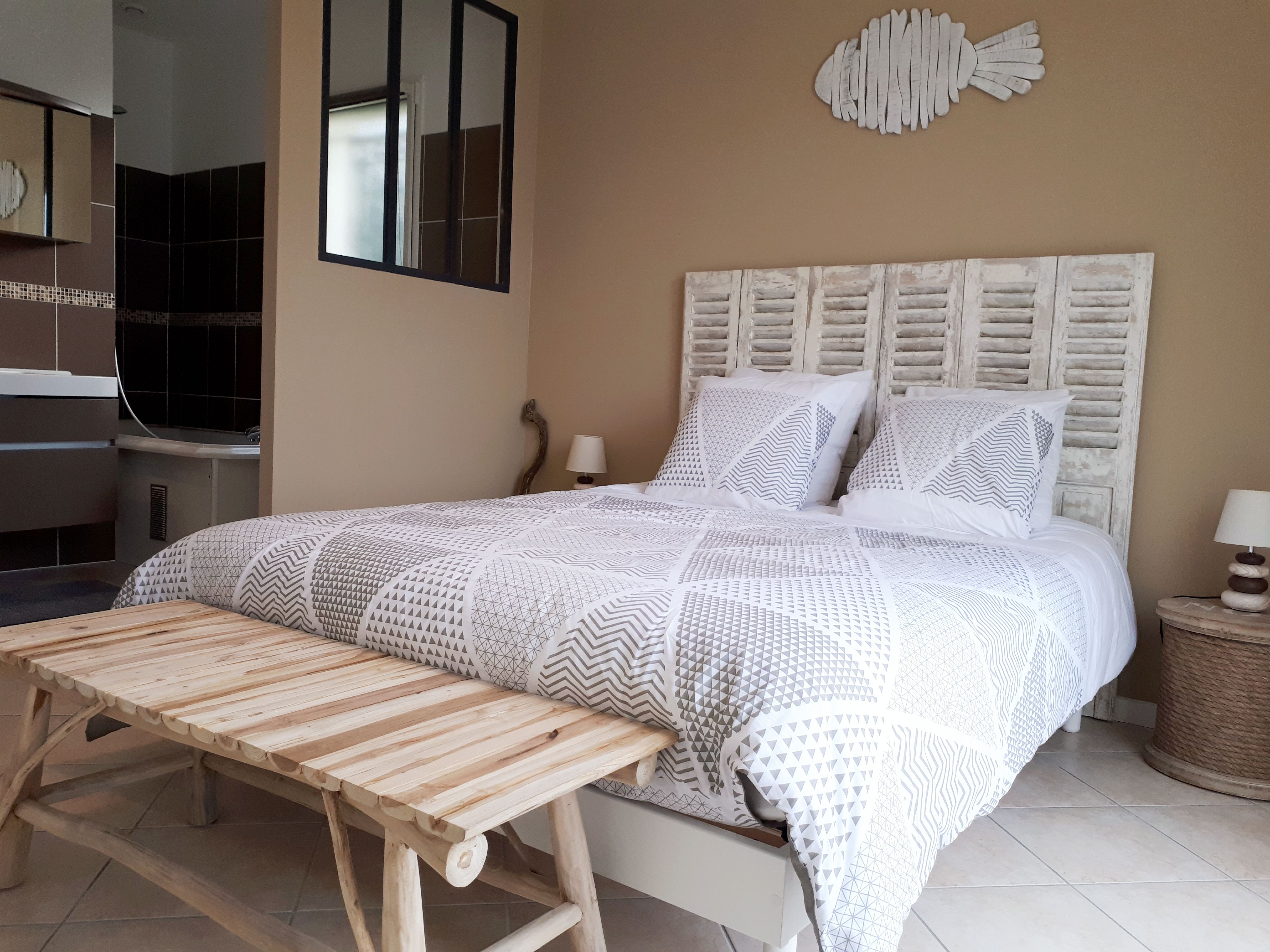 Villa Sole Rossu - Golfe d'Ajaccio, Corse-du-Sud - Chambre à coucher