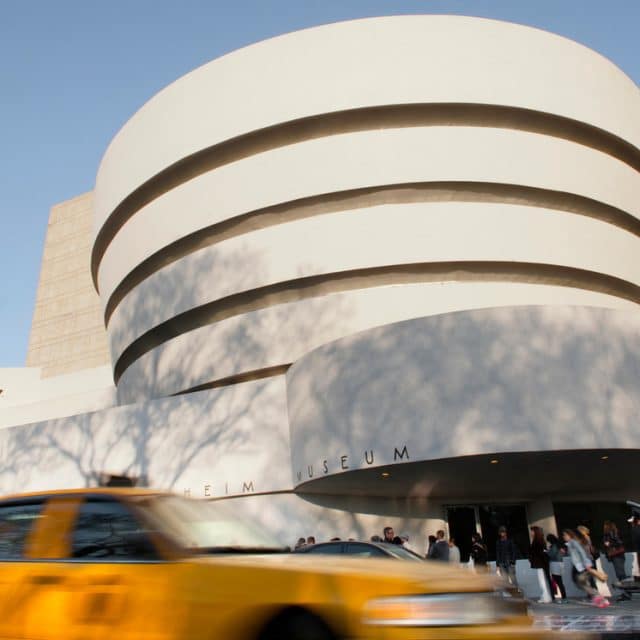 Frank Lloyd Wright’s spiraling Guggenheim Museum