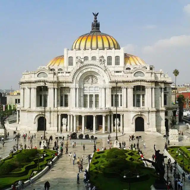 The Palacio de Bellas Artes in Mexico City, Mexico