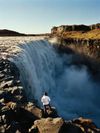 The breathtaking Dettifoss waterfall in Northeast Iceland
