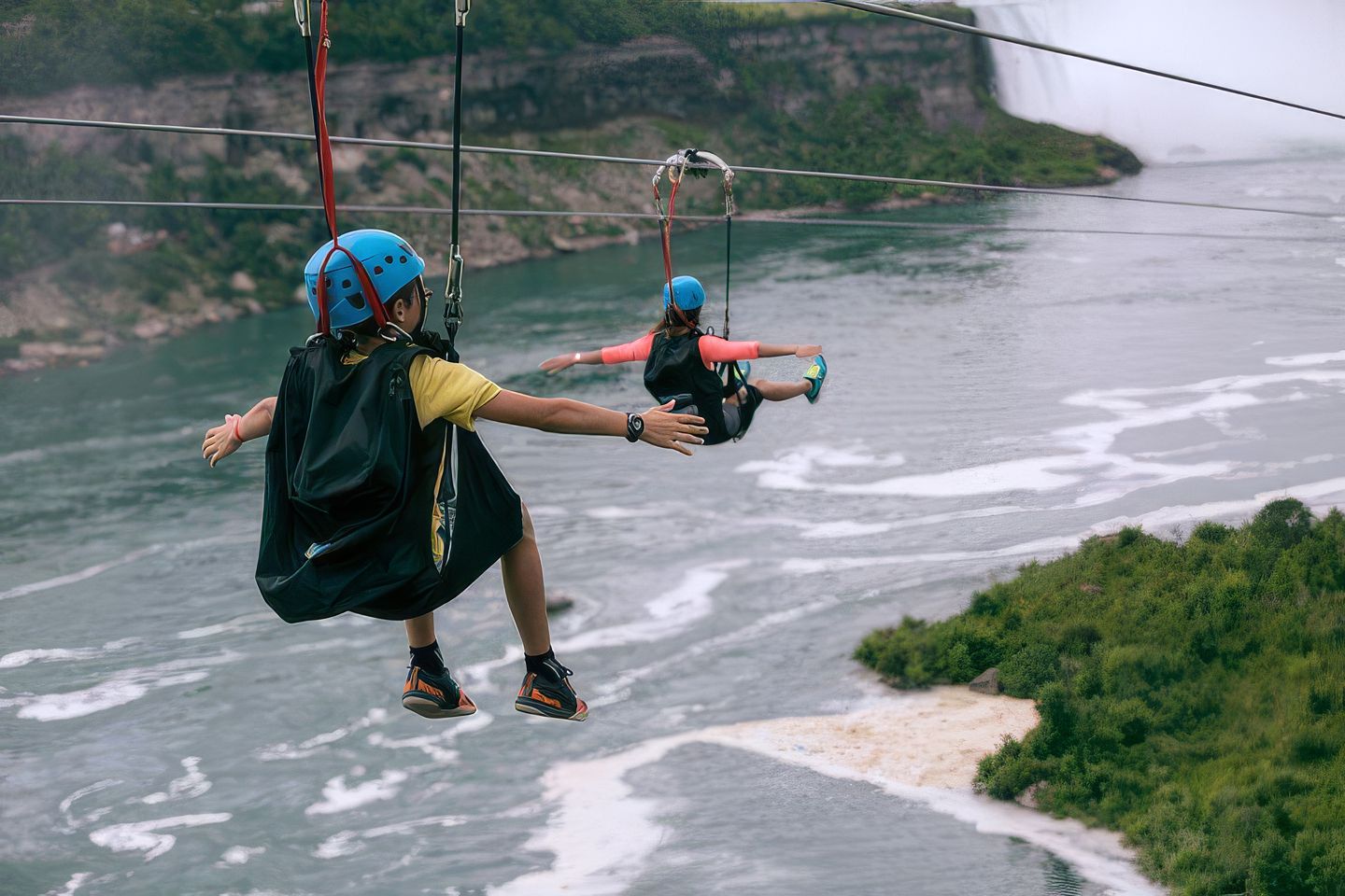 Zipline to the Falls