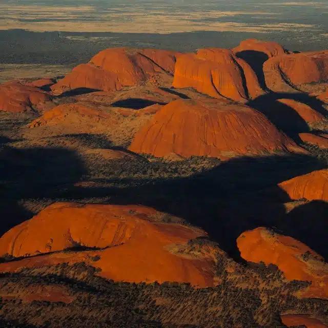 Red rock formations in the Northern Territory, Australia