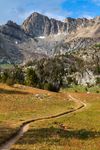 beehive basin hiking area in big sky montana