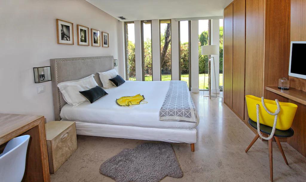 Villa contemporaine - Saint-Tropez, Var - Chambre à coucher
